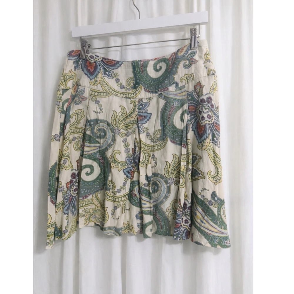 IZOD Boho Paisley Mini Skirt